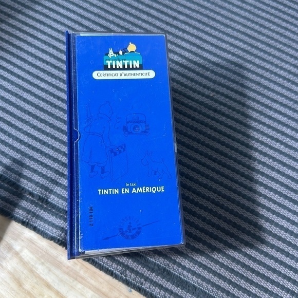 NEW  ATLAS TINTIN CAR #4 Chequer Taxi 1/43 Model Voiture - Picture 4 of 4